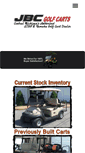 Mobile Screenshot of jbcgolfcarts.com